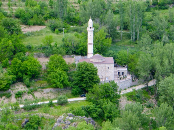 The restored mosque, Eskisehir. 