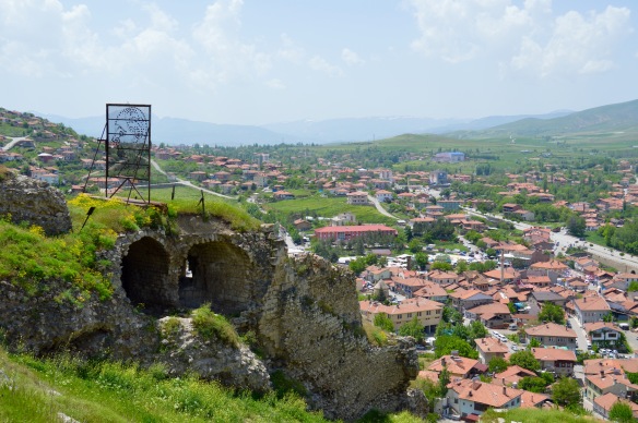 View from the citadel, Divrigi. 
