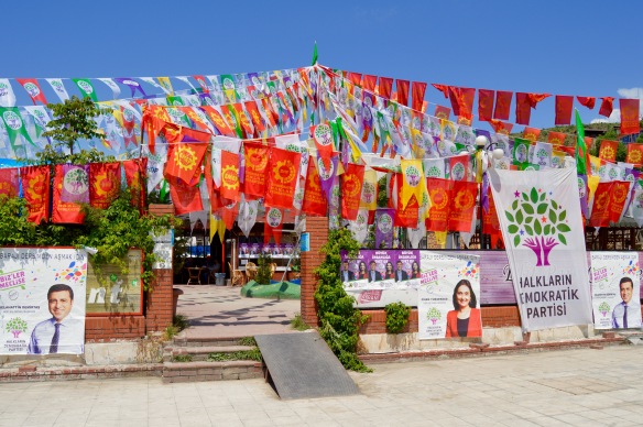 The HDP headquarters, Tunceli. 
