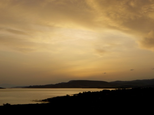 Sunset, Keban Reservoir, Pertek. 