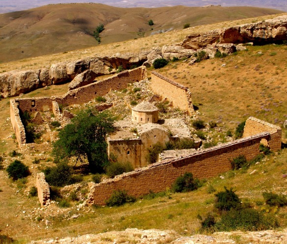 The Monastery of St. David, Aprank, near Tercan. 